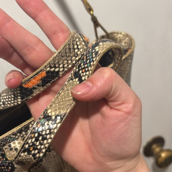 MADEWELL transport leather snake skin bag - Picture 6 of 6